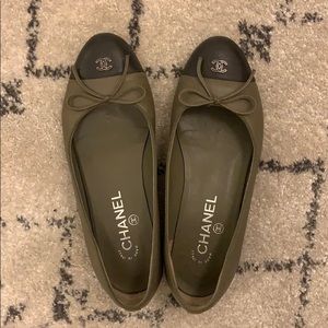 Chanel ballet flats size 37